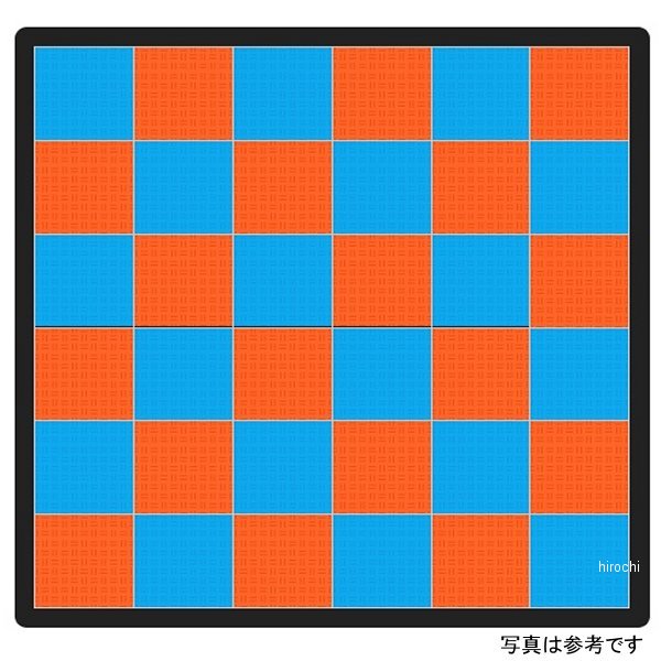 Bike-2セット 2,080mm×2,410mm 青/オレンジ