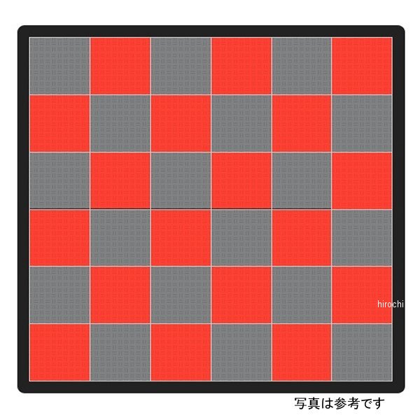 Bike-2セット 2,080mm×2,410mm ダークグレー/赤