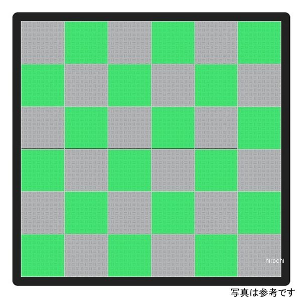 Car-Sセット 2,080mm×4,060mm ライトグレー/緑