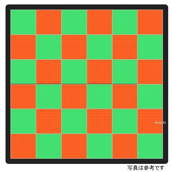 1小間セット 2,740mm×2,740mm 緑/オレンジ