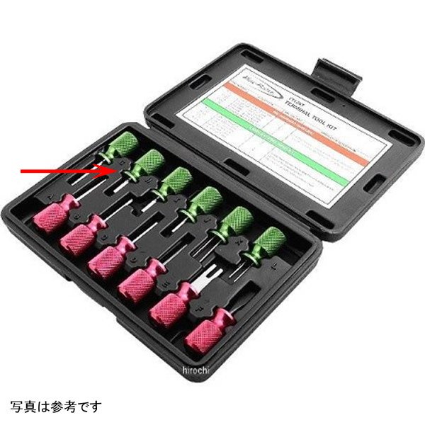 ブルーポイント チューブ ターミナルツール 4.3mm x 13mm グリーンハンドル