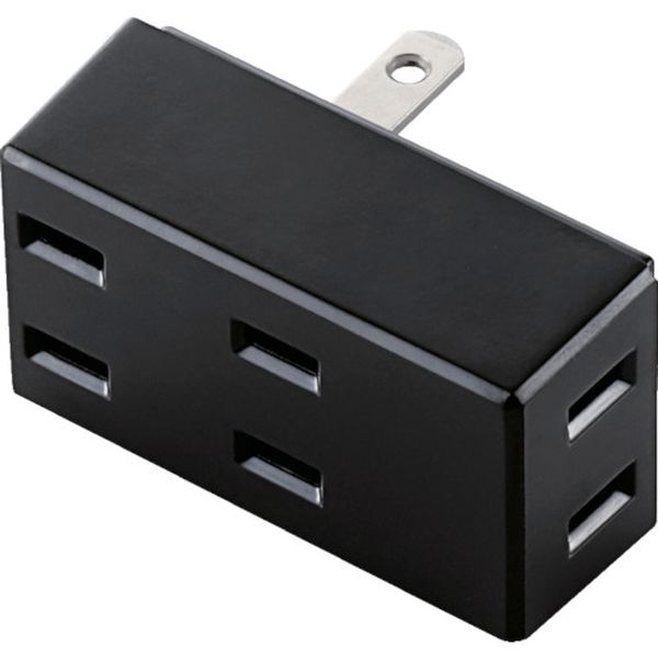 フロントタップ 3個口 ブラック