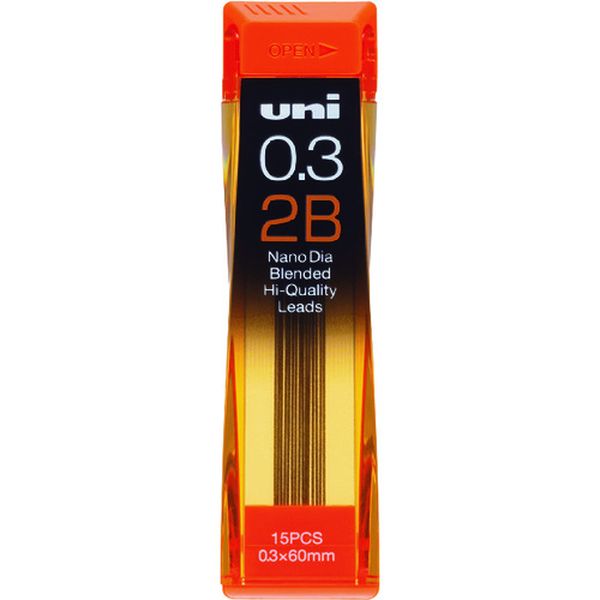 ナノダイヤシャープ芯0.3 2B 10Ｃｓ入り