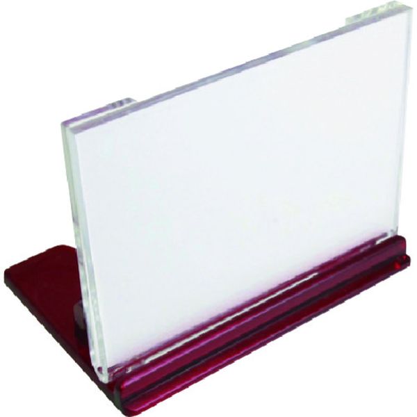 U型カード立小 赤 M17310