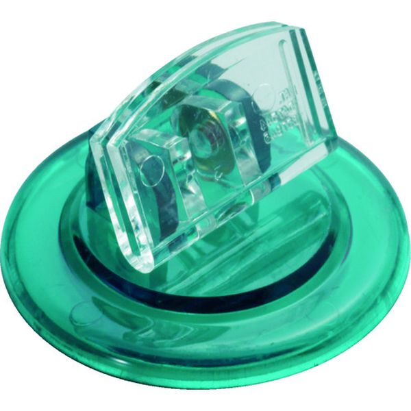 U型カード立丸 透明緑 M17442