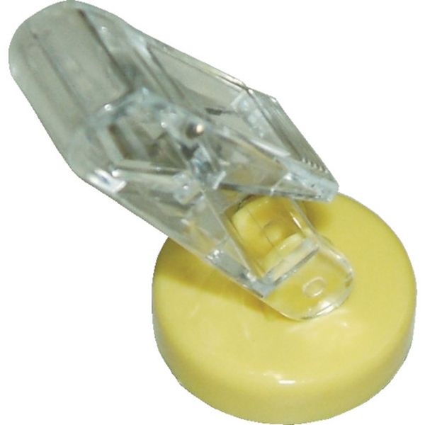 U型カード立MG付 黄 M17710