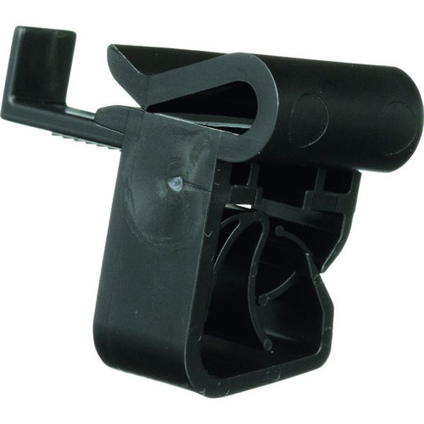 ソーラークリップ フレーム外付け用アングル(交差)型 ストッパー付き 耐候性黒 100個入り