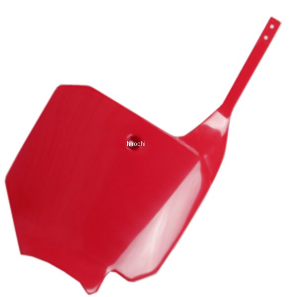 フロントナンバープレート 07年以降 CRF150R 赤