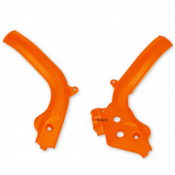 フレームガード KTM SX、SXF、EXC オレンジ