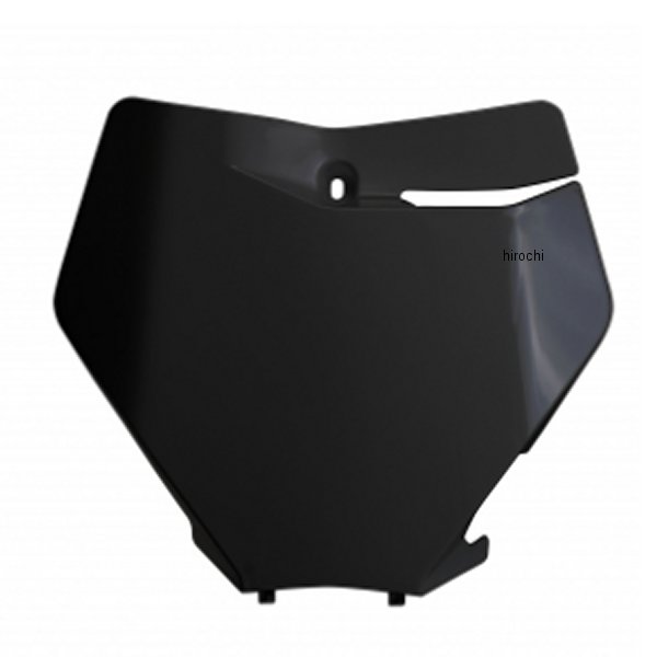 ナンバープレート 19年-22年 KTM SX-F450、SX-F350、SX-F250、SX250、SX125 黒