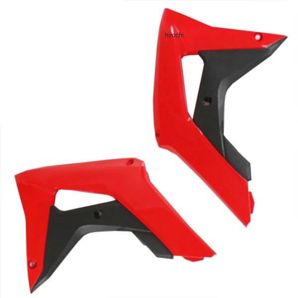 シュラウド CRF450R、CRF250R 赤/黒