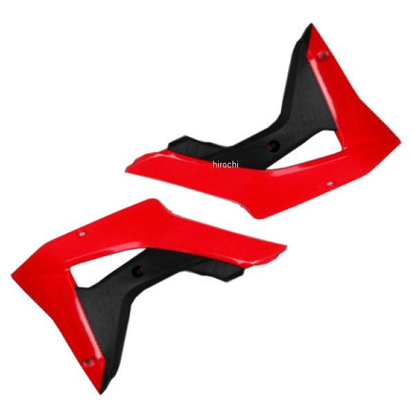 シュラウド CRF450RX、CRF250RX 赤/黒