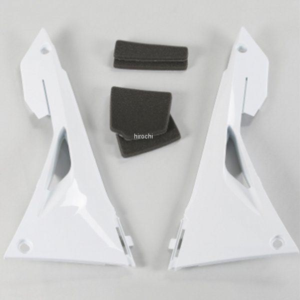 エアボックスカバー CRF450RX、CRF450R、CRF250RX、CRF250R 白