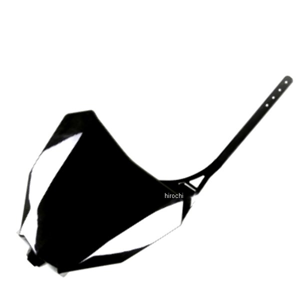 フロントナンバープレート CRF450RX、CRF450R、CRF250RX、CRF250R 黒