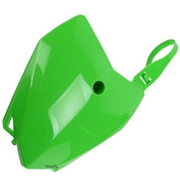 フロントナンバープレート 10年以降 KLX110L 緑