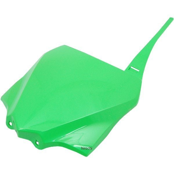 フロントナンバープレート 14年-21年 KX85、KX80 緑