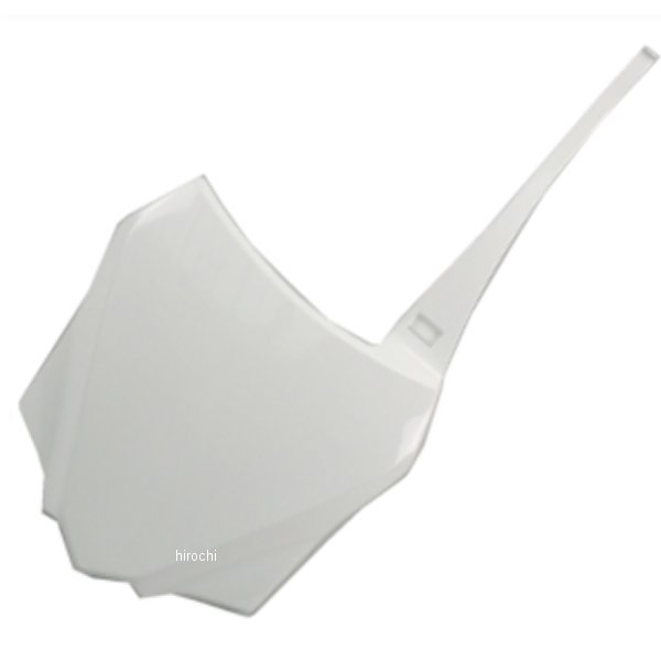 フロントナンバープレート 14年-21年 KX85、KX80 白