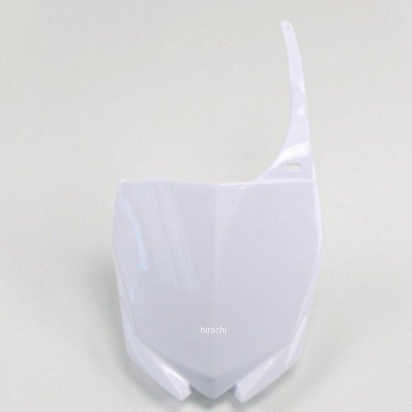 フロントナンバープレート YZF450、WRF450、YZF250、WRF250、YZ250、YZ125 白