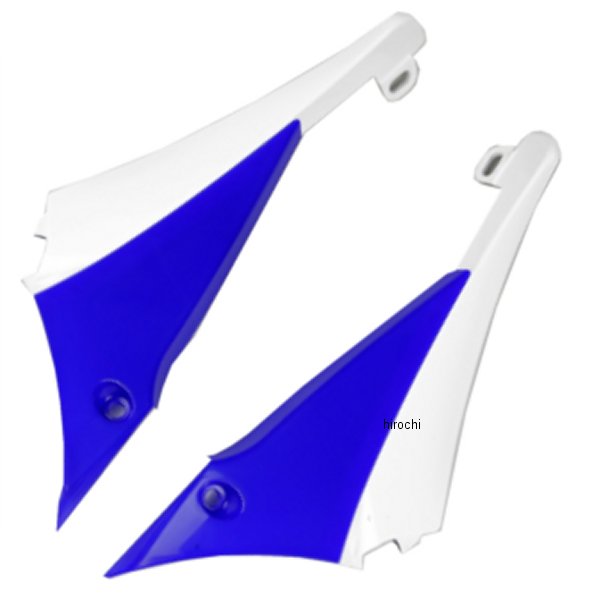 タンクカバー 11年-13年 YZ450F 白/青