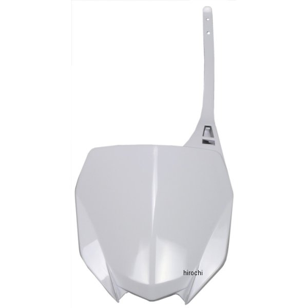 フロントナンバープレート YZF450、YZ250 白