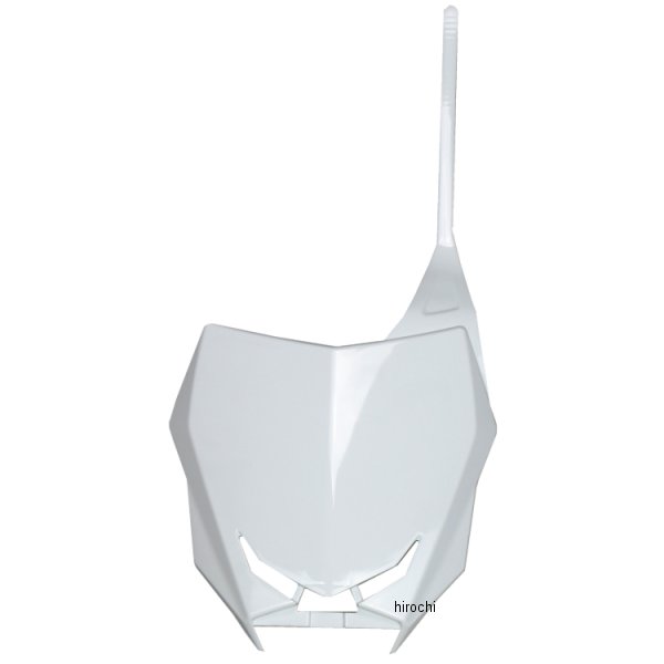 フロントナンバープレート RMZ450、RMZ250 白