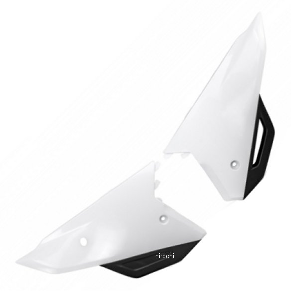 サイドパネル CRF450RX、CRF450R、250RX、CRF250R 白