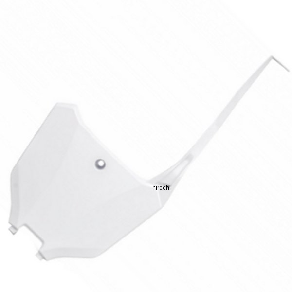 フロントナンバープレート CRF450RX、CRF450R、250RX、CRF250R 白