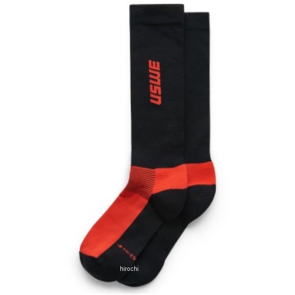 Rapp Moto Sock Flame レッド サイズ:40/42