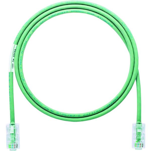 カテゴリ5E細径パッチコード 1m グレー