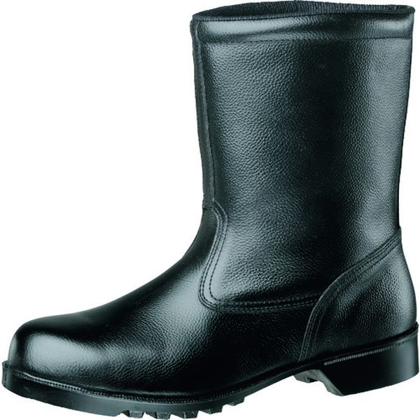 V2400NS25  静電ゴム底安全靴 半長靴 V2400N静電 25.0cm