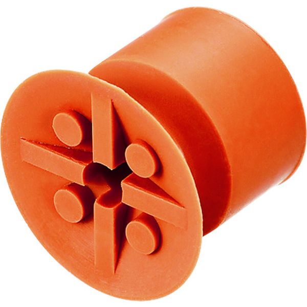 吸着パット・十字・シリコン・茶