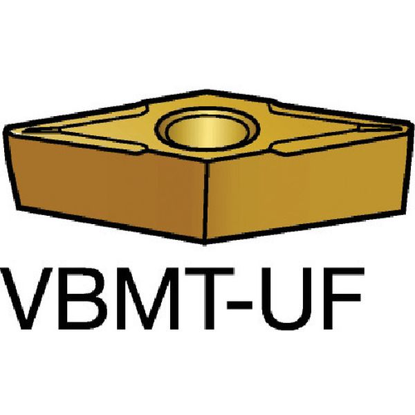 110208UF   コロターン107 旋削用ポジ・チップ H13A 10個入り