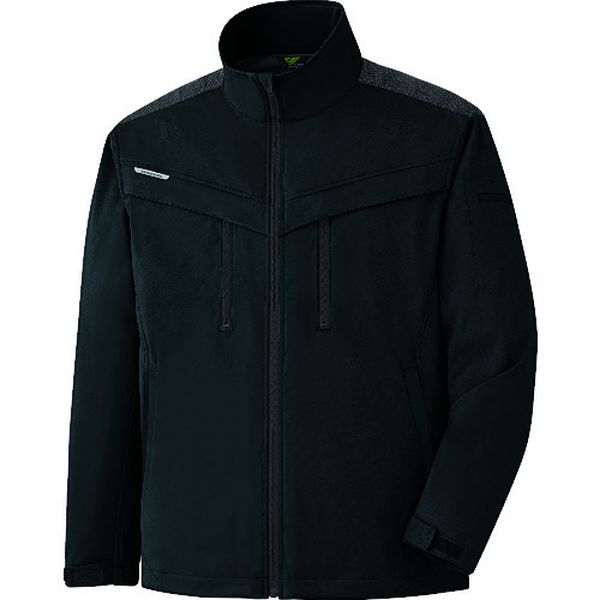 VERDEXCEL ストレッチ防寒ジャンパー VE2009 上 ブラック S