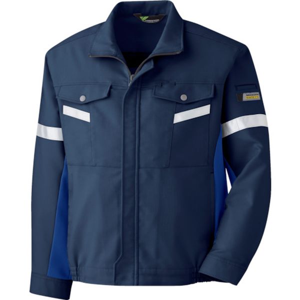 ベルデクセル 帯電防止 反射材仕様ブルゾン VE547上 LL