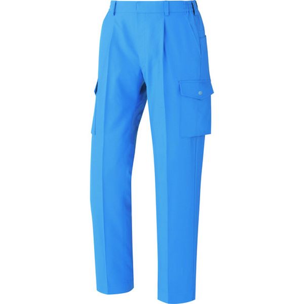 男女共用 ハーネス対応 イージーフレックスカーゴパンツ VE583C 下 ブルー L