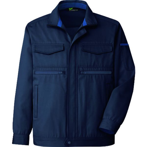 男女共用 ハーネス対応 ジャンパー VE587 上 ネイビー 3L