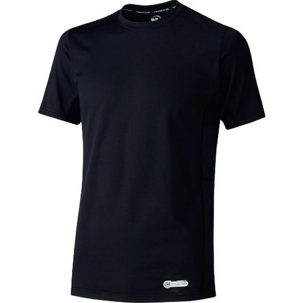ベルデクセル 男女共用 半袖クールコアTシャツ VEC19上 ブラック M