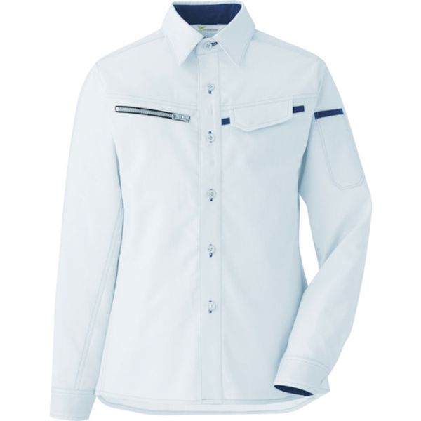 ベルデクセル 交織ストレッチ 女子シャツ VELS2531 上 7