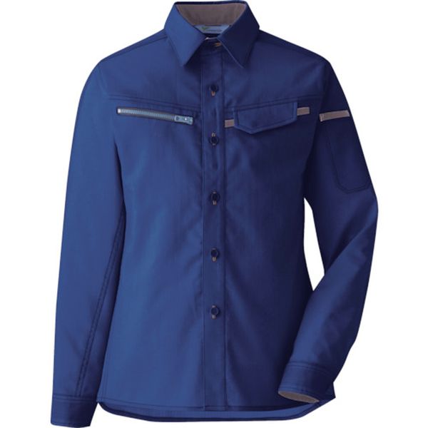 ベルデクセル 交織ストレッチ 女子シャツ VELS2537 上 7