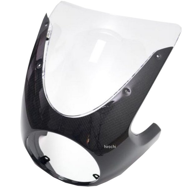 フロントフェアリング 90Sスタイル ウインドシールド 艶あり 14年-17年 R nine T