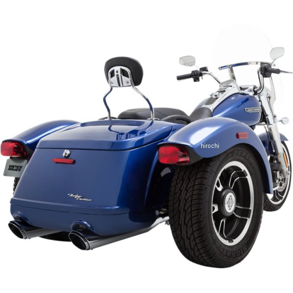 4インチ スリップオンマフラー ツインスラッシュ 15年-16年 FLRT