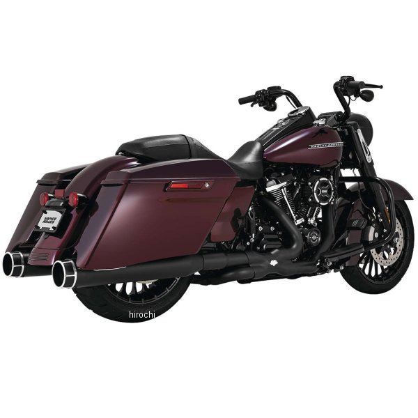 4.5インチ スリップオンマフラー トルカー450 17年-21年 FLH、FLT マシンカット