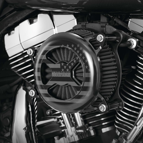 エアクリーナー VO2 アメリカ 02年-07年 FLH、FLT 黒