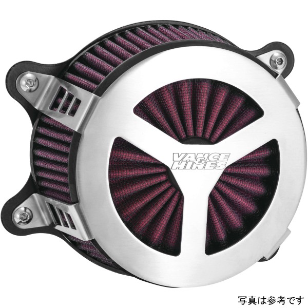 VO2 ラディアント3 エアインテーク 11年-15年 ハーレー FXSBSE シルバー