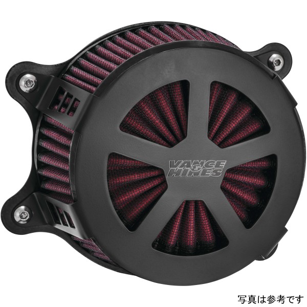 VO2 ラディアント5 エアインテーク 00年-15年 ハーレー FXSTSI 黒