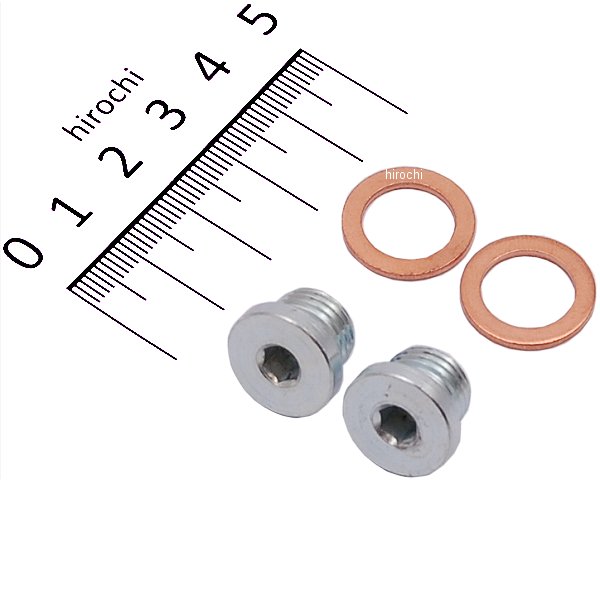 O2 センサー プラグキット 12mm x 1.25mm (2個入り)