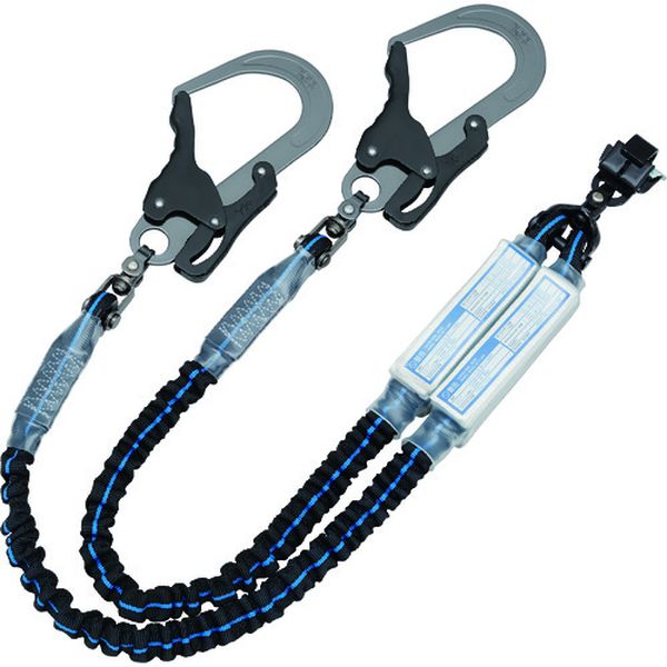 2丁掛ジャバラ剣アルミ自在ペダル17黒/青ライン