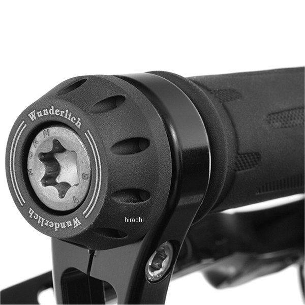 ハンドルバーエンド 左右セット 黒