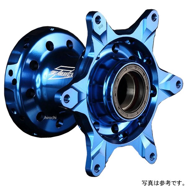 ズィーウィール Z-WHEEL アステライトハブ フロント 03年以降 SX、EXC、TE、FE H-ブルー