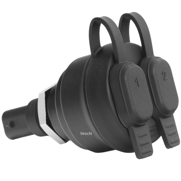 USBデュアルソケット TypeA&C BMW 黒